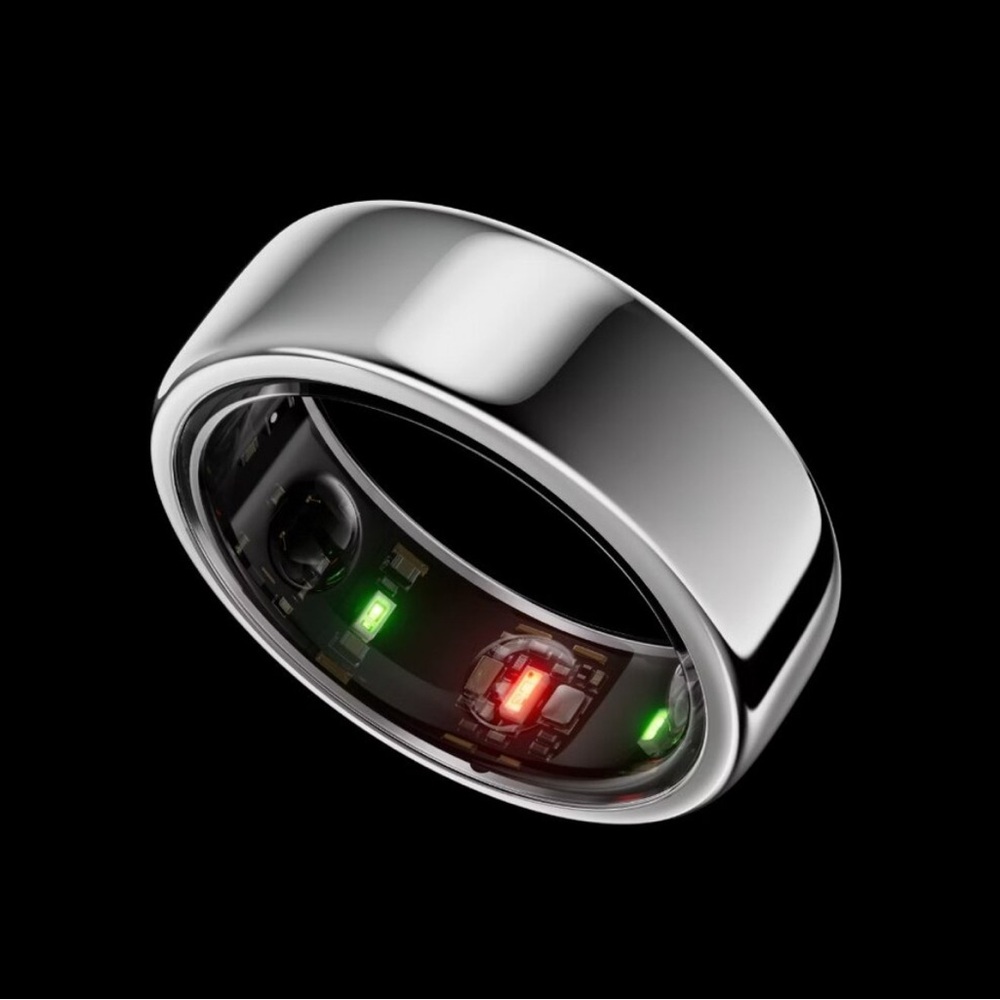 Oura Ring, Gen 3, Silver, Size 11, Gently used.